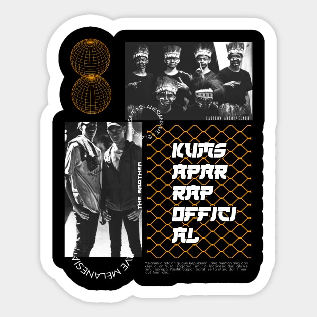 Melanesia Distro (KUMSAPARRAP OFFICIAL) Sticker by Supe Store